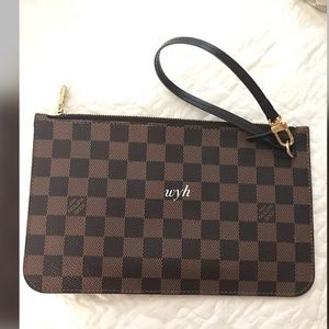 Louis Vuitton Damier Ebene Clutch or Wristlet